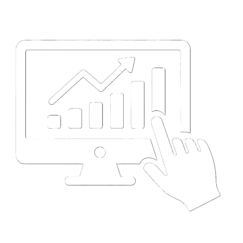 investing dashboard white